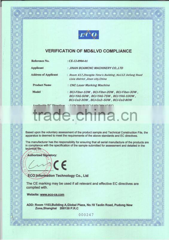 3d sub surface laser engraving machine BCJ-1325