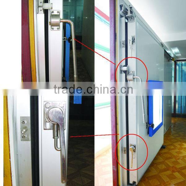cold room sliding door with hardware, cold storage sliding door