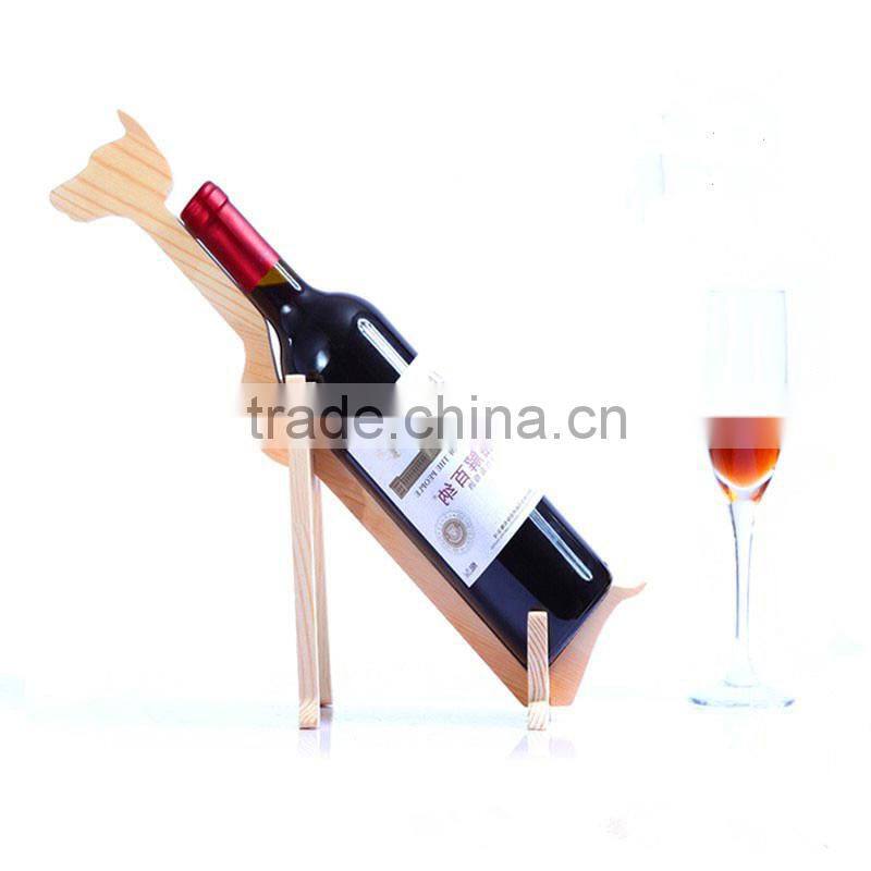 High quality with wooden animal wine rack !! 2015 NEW!!