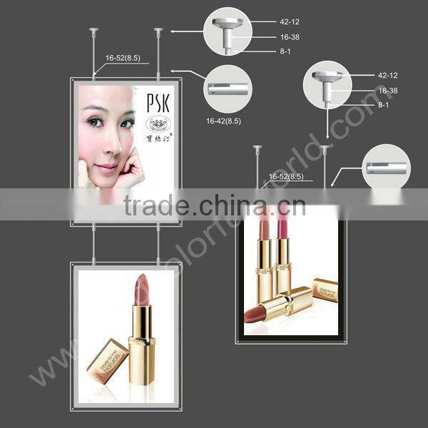 2014 New Advertising Equipment Plastic Lighting Box Sign