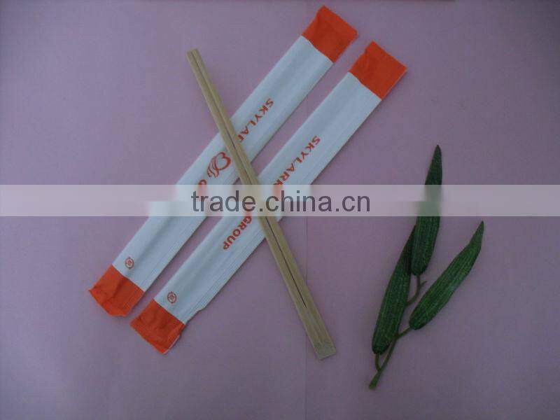 colorful paper sleeve cover sealed bamboo twin tensoge chopsticks