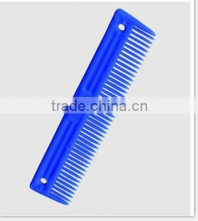 Plastic horse comb Mane comb Tail comb Saddlery