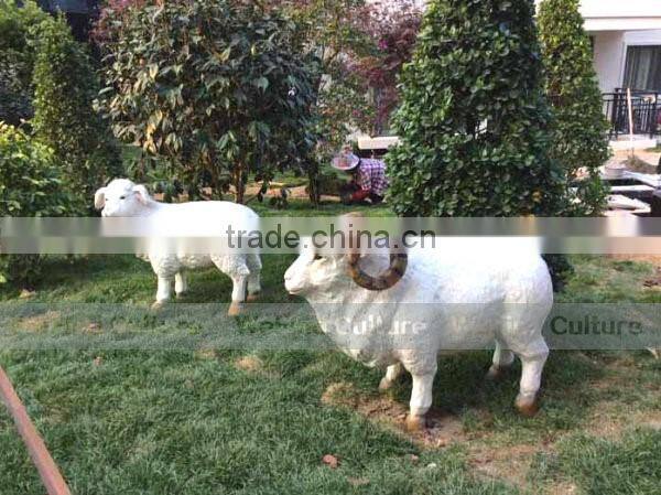 Lifelike Animal FRP Decorative Sculpture for Amusement Park
