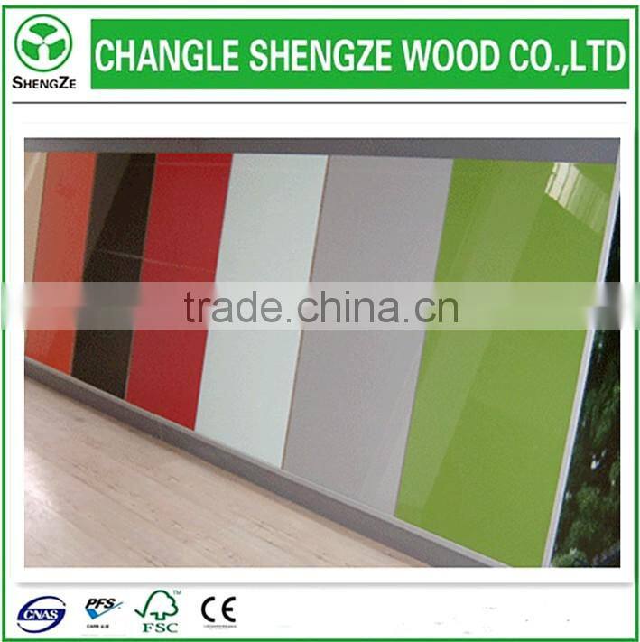 High Glossy and Modern UV MDF composite sheet for Kitchen Cabinet