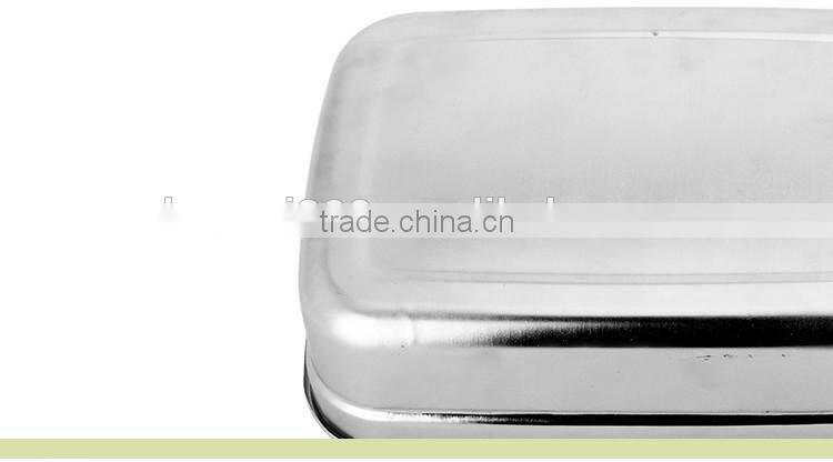 Caitang factory stainless steel 3pcs set food storage containers lunch box