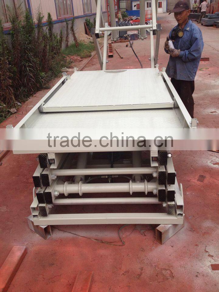 Simple Scissor Hydraulic Car Lift Price