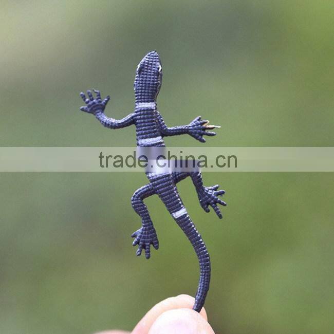 2016 DIY plastic gecko wall decor for Micro Landscape