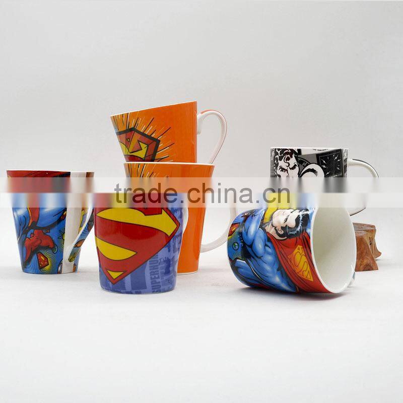 2015 new decal design ceramic mug with good quality