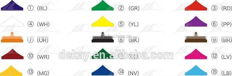 10x10 commercial waterproof canopy wall steel frame folding tent gazebo