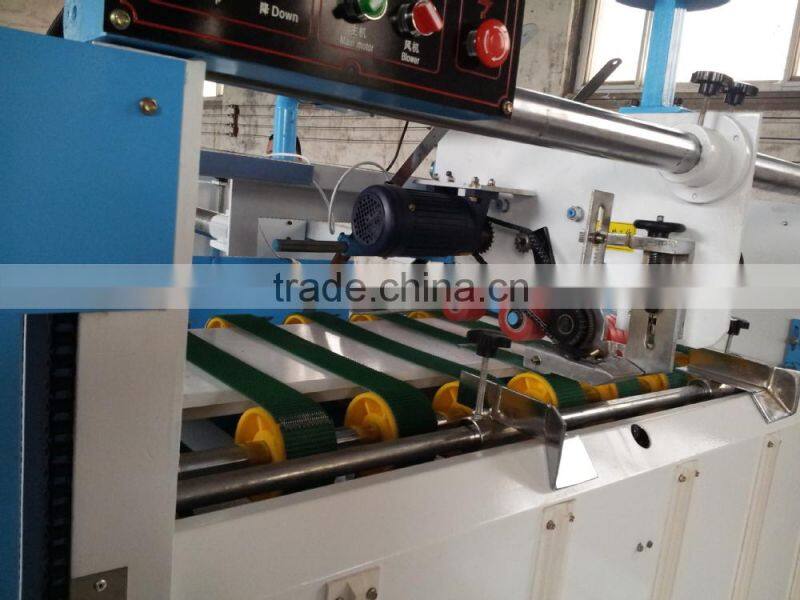 carton box folder gluing machine
