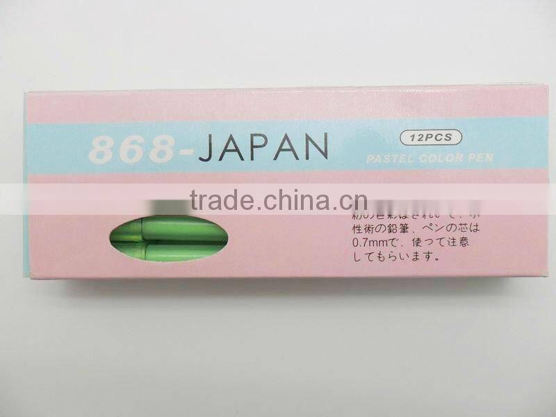 Colorful Pastel gel Pen Set Korean Stationery