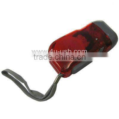 Ultra Bright 3 LEDs Hand-Pressing Flash Light