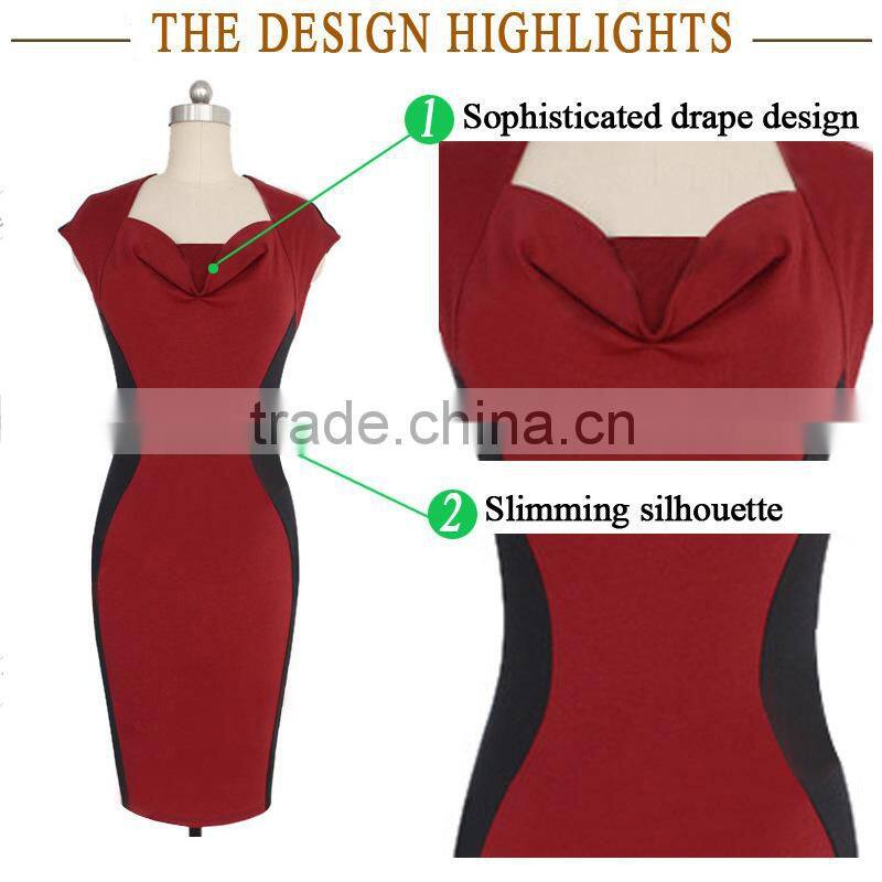 Ladies Elegant Slim Fashion Evening Dress