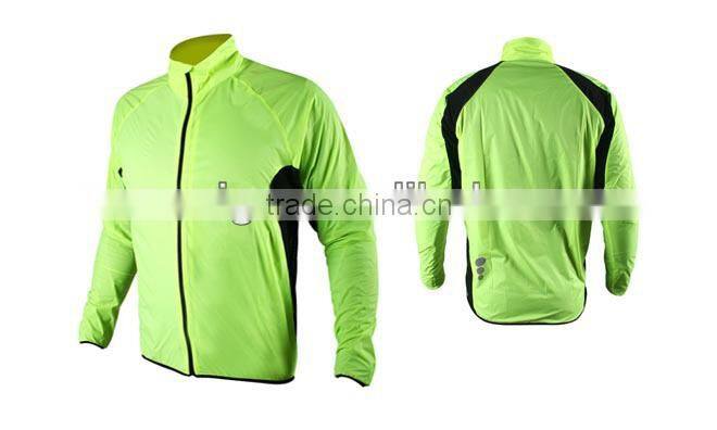100%polyester outer cycling sport wear jacket