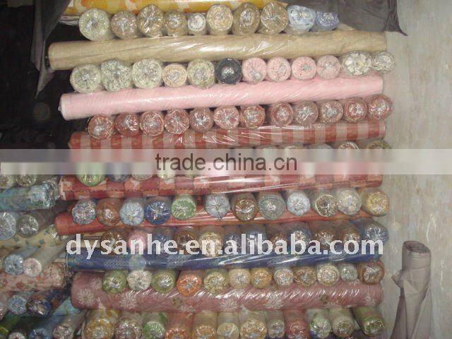 polyester cotton stock printing fabric
