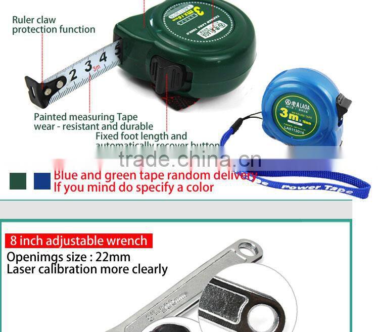 LAOA 11pcs Home use Hardware hand tool repair set,Electrician tool set