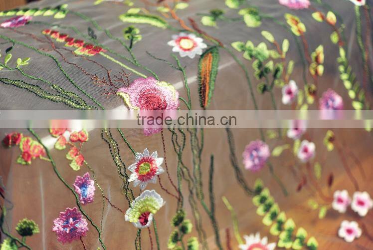 hot sale Lace fabric cloth form factory with best price