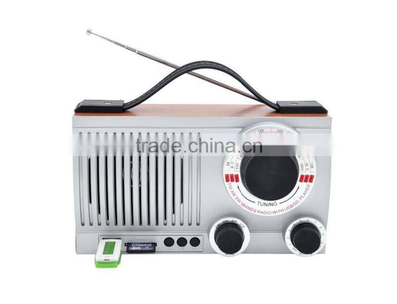 DONGGUAN HIGH QUALITY RECHARGEABLE FM/AM RADIO WITH USB