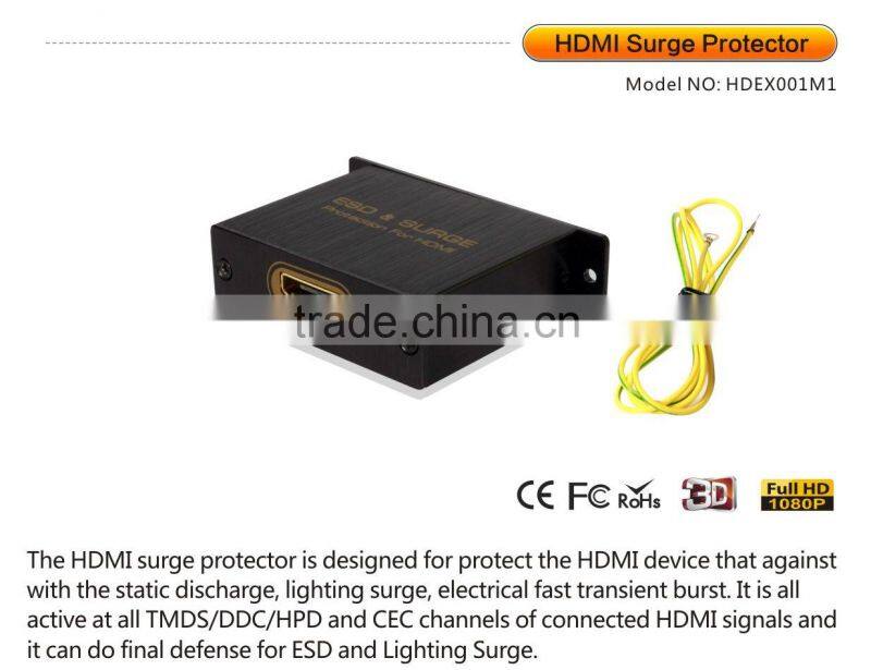 HDMI Surge Protector - Protection Against ESD / Power Surge / Lightning
