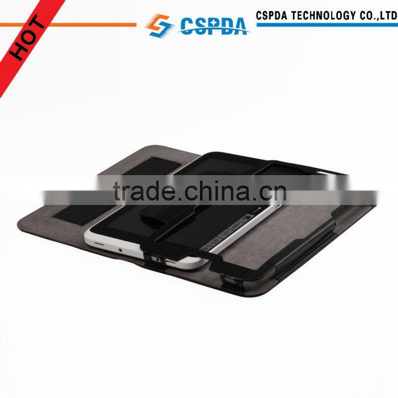 Factory price folio back stand leather case cover for Acer Iconia W3-810 Tablet
