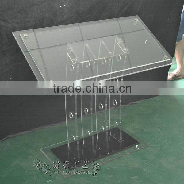 Acrylic floor plate, floor index cards, index cards building plan