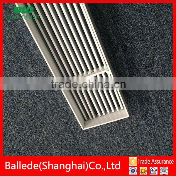modern design air grille in HVAC system
