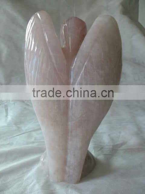 50mm Rose quartz angel wholesale