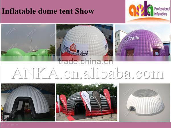 Trade show tent type giant inflatable colorful tent for sales