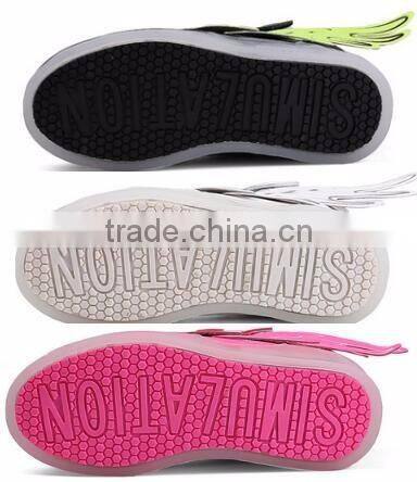 Brand New Kids Girls Boys LED Light Up Sneakers Luminous Casual Flash Usb Charger Led Light Girls Shoes With Led Light