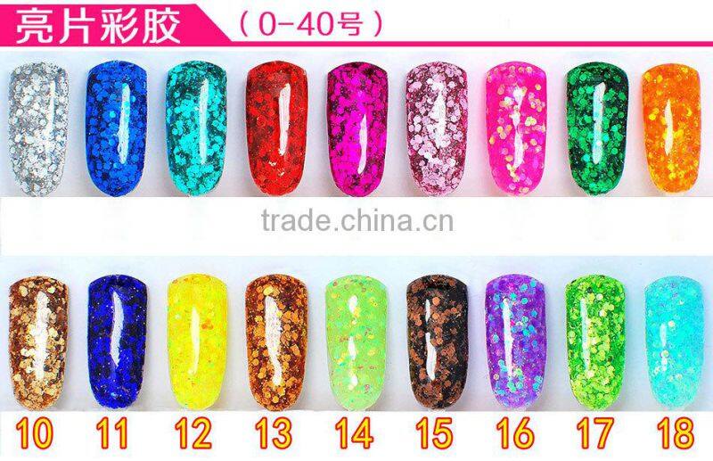 GEL 20ML Soak off color GEL for nail art 147 colors for choose
