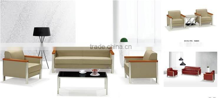 New hot selling yellow leather sofa