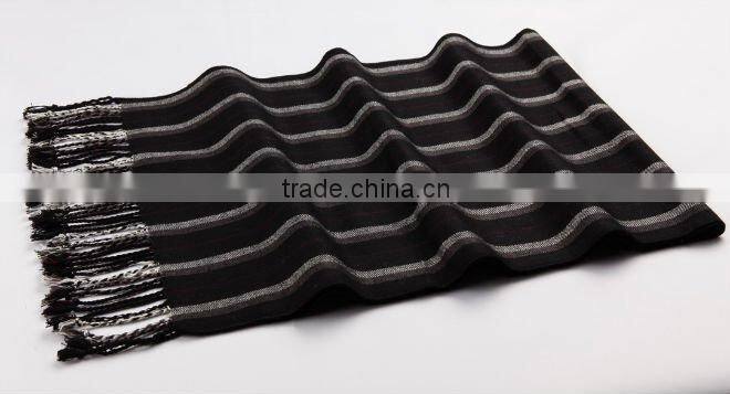 plaid man fashion cashmere scarf
