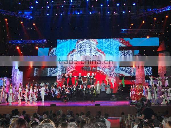18.75mm foldable led display for stage background