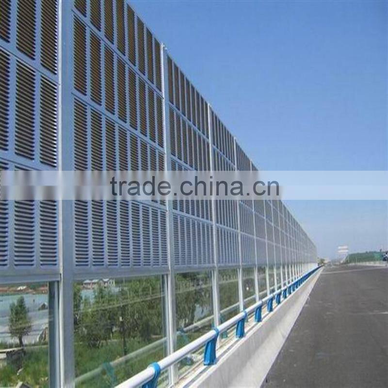 YH Factory sale highway noise barrier,sound barrier wall and so on .