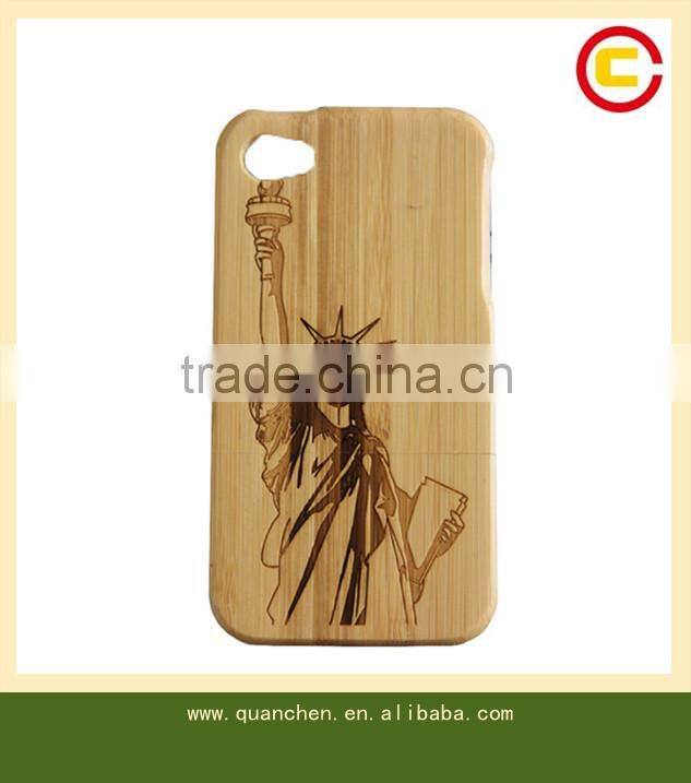 wholesale cell phone case bamboo case for iphone4s
