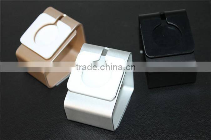 Best selling !! Fashion Metal Aluminium Charger Charging Dock Stand for Apple Watch 38mm 42mm