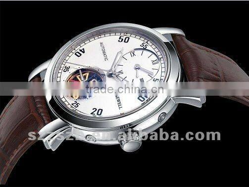 BEWELL Automatic Watch , japan movt quartz watch stainless steel back