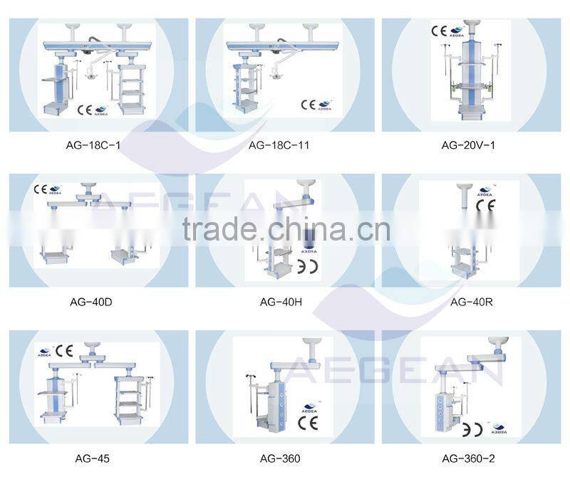 AG-OT003 CE ISO adjustable stainless steel electric hospital operating theatre table