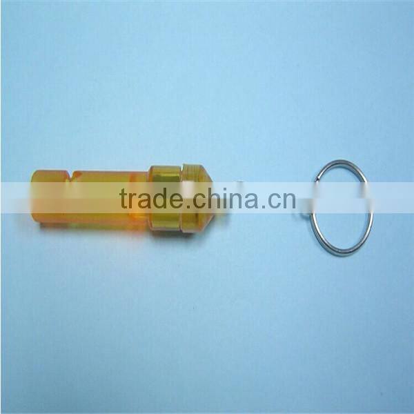 wholesale whistle keychain flash whistle with led