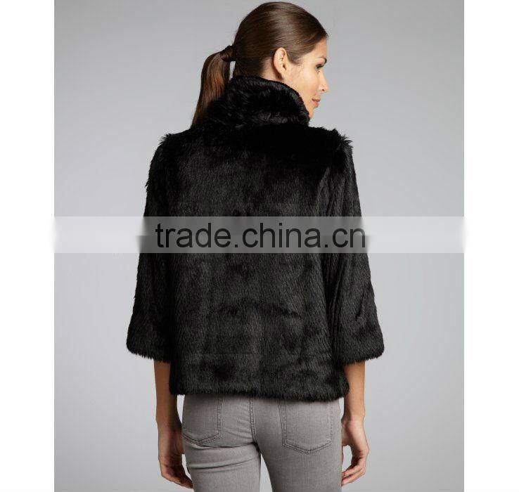 2013 new rabbit fur jacket