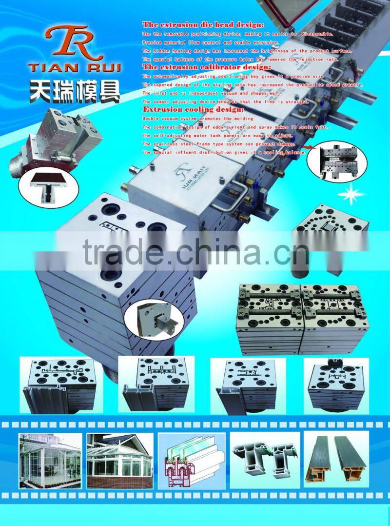 Hot Sale PVC Window Profiles Extrusion Mould/Die From Hubei TianRui