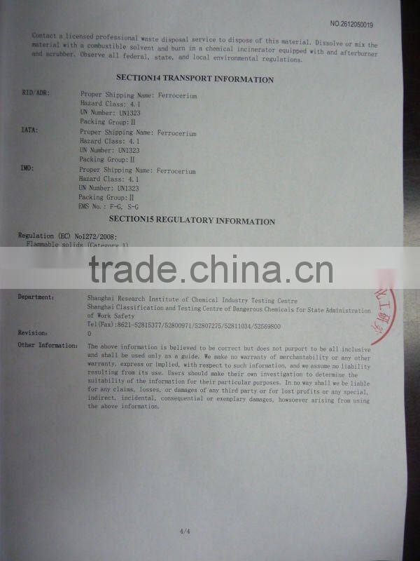 Flintstones Flint Fire Starter Lighter Kit with wooden handle