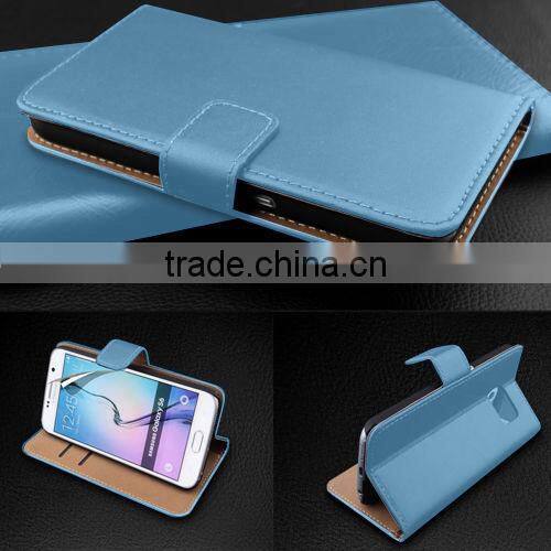 Real Genuine Leather Super Slim Flip Wallet Case For wiko kite