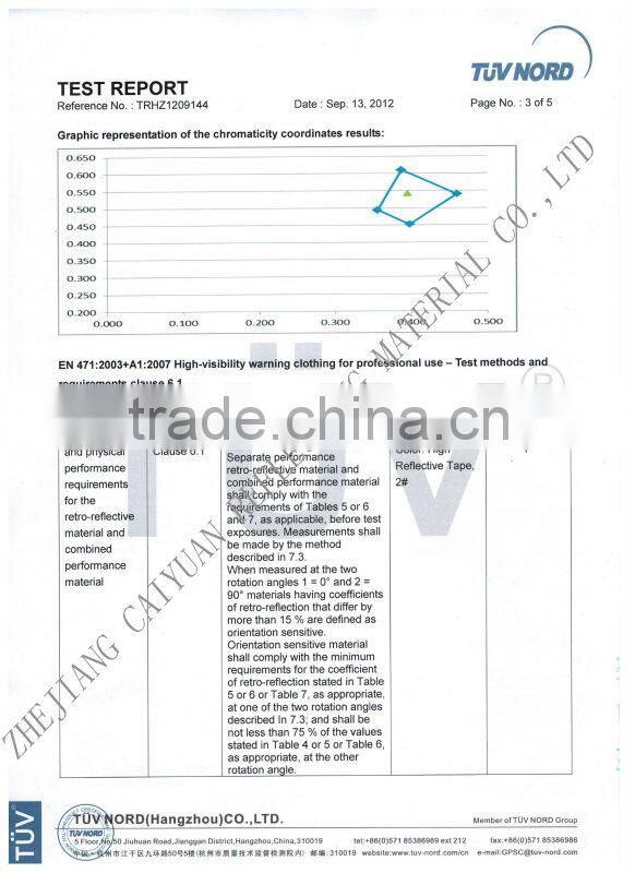 Adult High Vis Viz Reflective Safety Vest Waistcoat with EN20471 Certificate