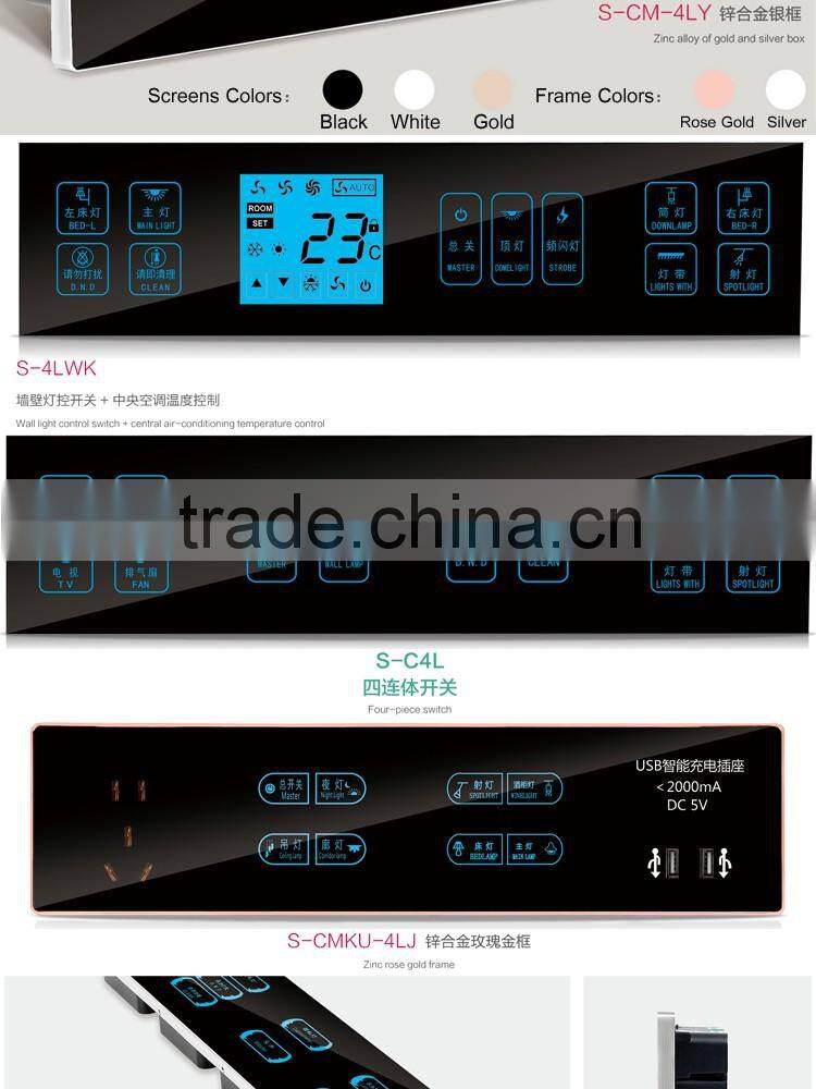 Hot selling OEM&ODM fashion electronic hotel room ceramic door number plaques with low price