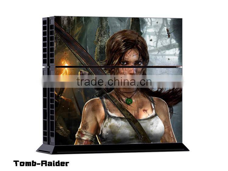 wholesale price brand new for sony playstation 4 console and controller cover for ps4 skin sticker game accessories