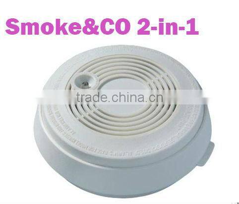 Independent two-in-one carbon&smoke monoxide detector
