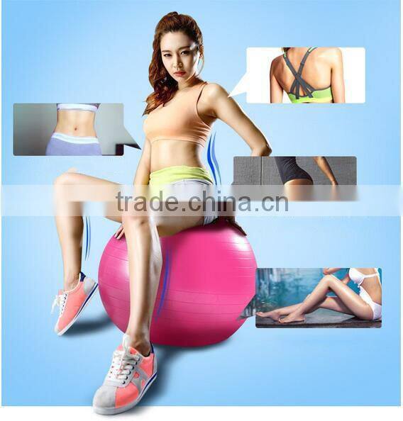 PVC Anti-burst Balance Stability Yoga Ball from chinese supplier