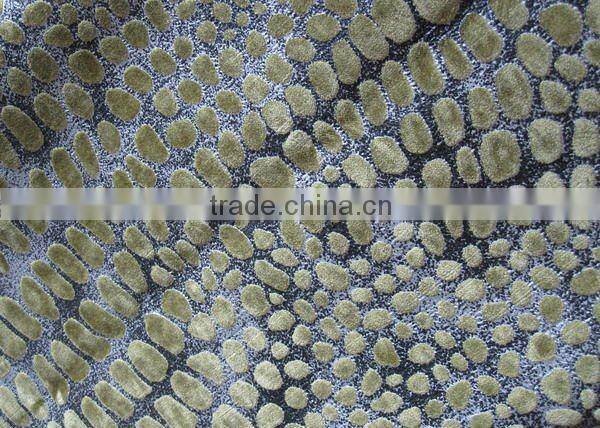 woven twill cotton rayon flashing bronzing velvet for sofa fabric