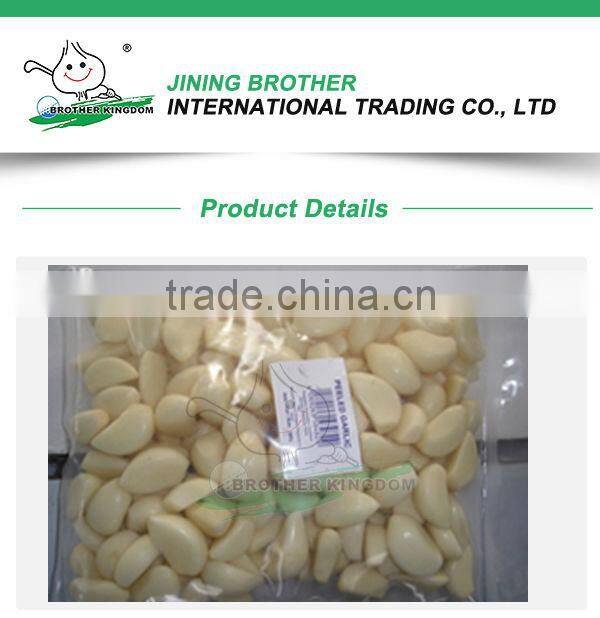 2014 high quliaty fresh peeled garlic clove